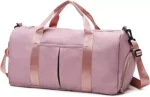 US Sports Gym Travel Duffel Bag Wet Pocket Shoes Compartment Swim Yoga Training